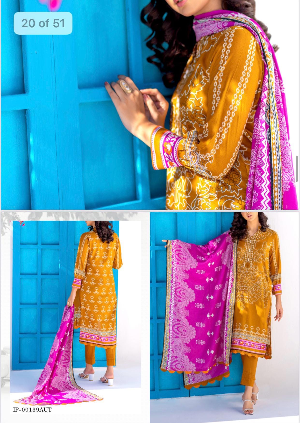 Eid Unstitched Eid Partywear Dress Pakistani Branded Designer Dress Unstitched 3pc Dress Dailywear Lawn Dress Unstitched Salwar Kameez Suit