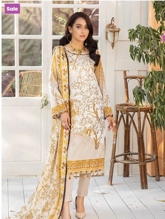 Eid Unstitched Eid Partywear Dress Pakistani Branded Designer Dress Unstitched 3pc Dress Dailywear Lawn Dress Unstitched Salwar Kameez Suit