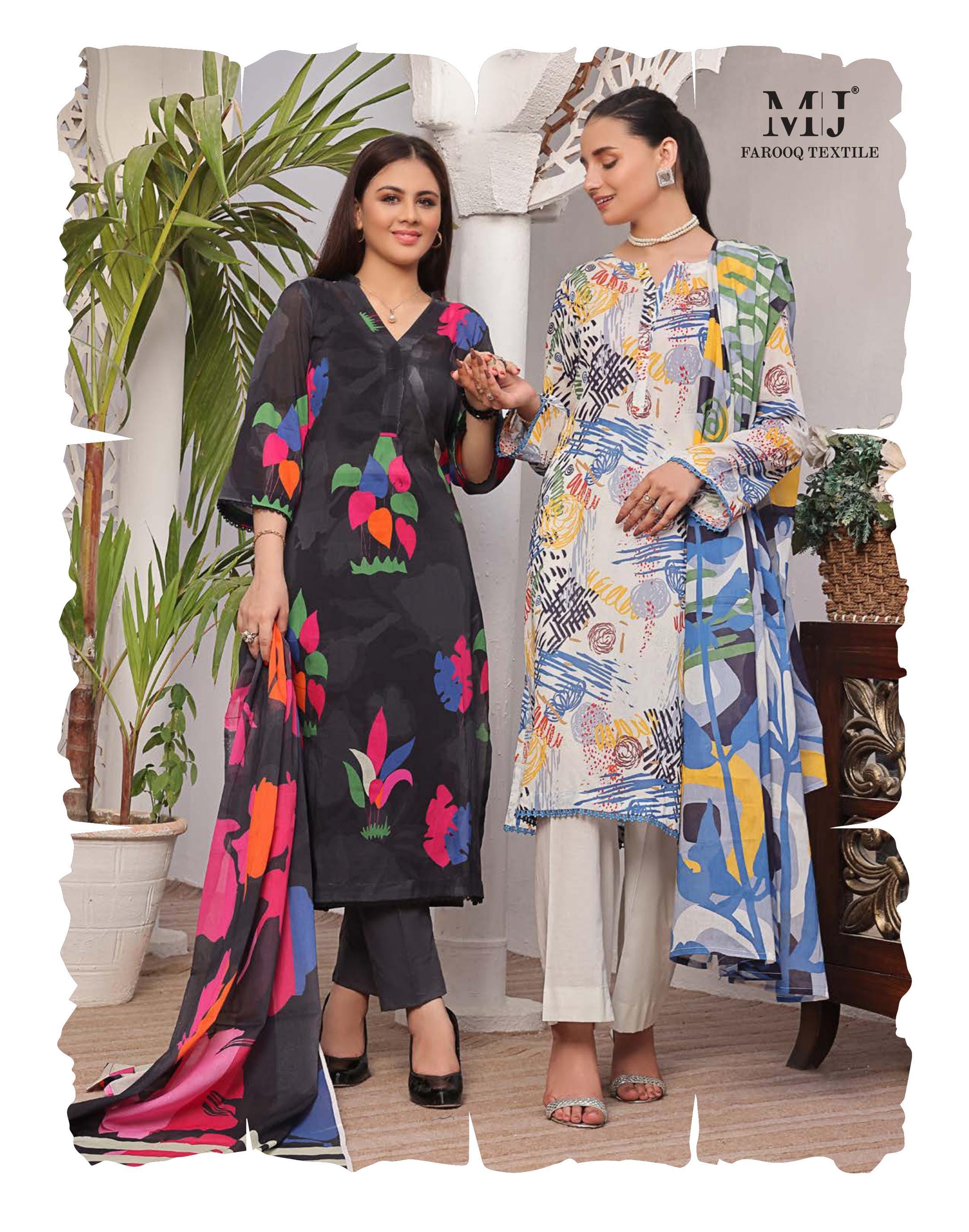 Eid Dress For Womens - Pakistani Embroidered Lawn Ramadan Partywear Festival Suits