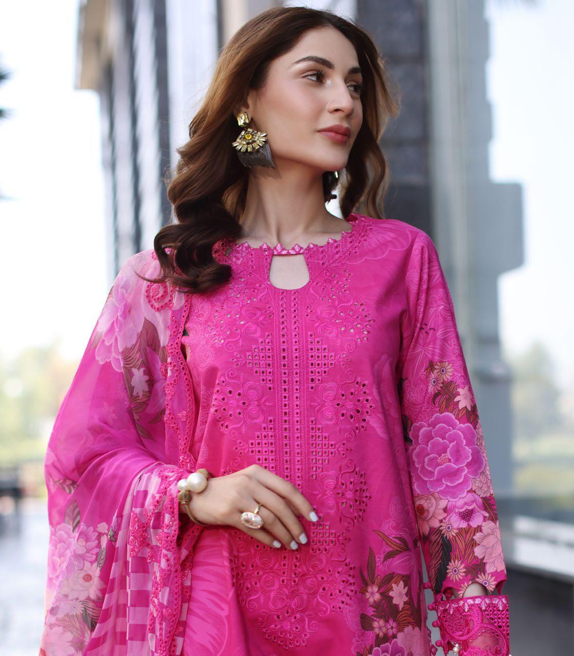 Eid Dress For Womens - Pakistani Embroidered Ramadan Partywear Festival Suits