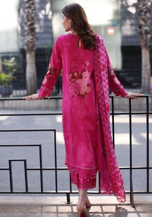 Eid Dress For Womens - Pakistani Embroidered Ramadan Partywear Festival Suits In Large Size