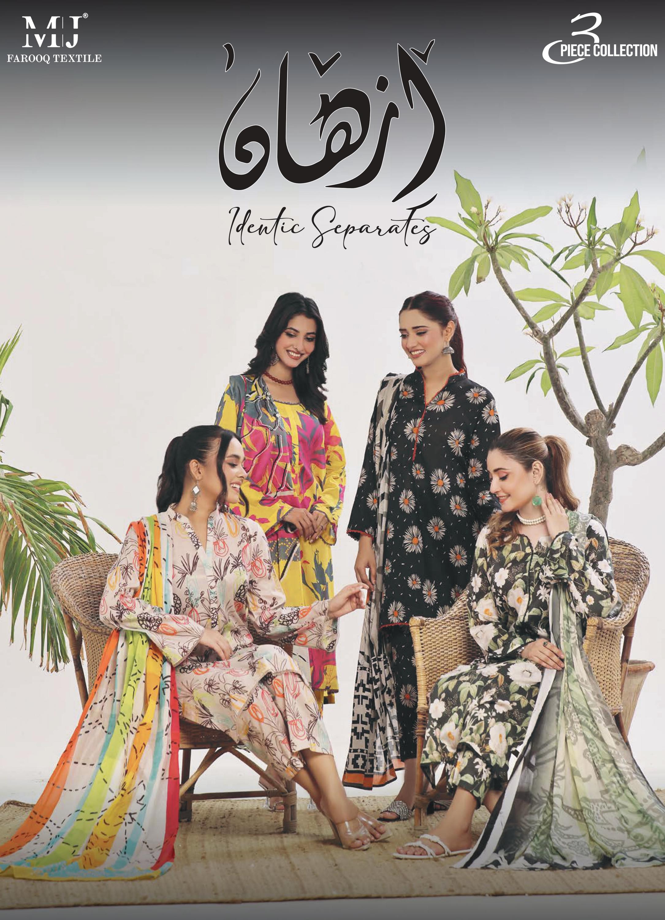 Eid Dress For Womens - Pakistani Printed Lawn Ramadan Partywear Festival Suits in Medium Size