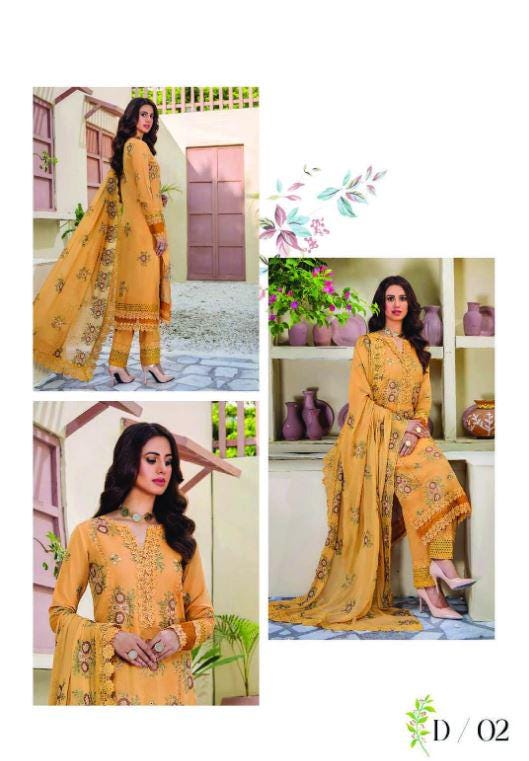 Eid Dress For Womens - Pakistani Embroidered Karandi Ramadan Partywear Festival Suits Salwar Kameez Suit In Medium & Large Size